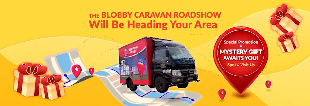 Nippon Blobby Caravan roadshows