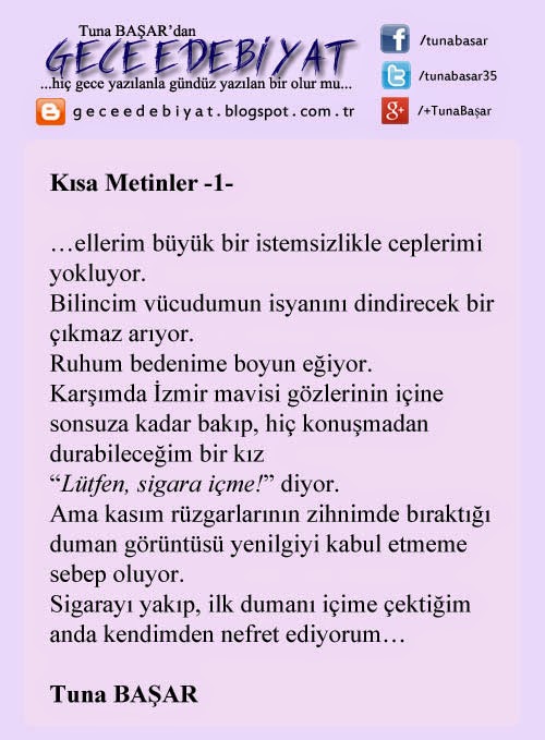 Kısa Metinler -1-