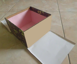  Cara  Mudah Membuat  Kotak Kado  dari  Karton Bekas GRIYA 