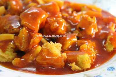 AYAM SWEET SOUR / AYAM MASAK MASAM MANIS SENANG & CEPAT 