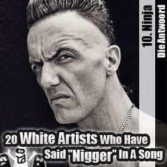 20 White Artists Who Have Said Nigger In A Song: 10. Ninja (Die Antwoord)