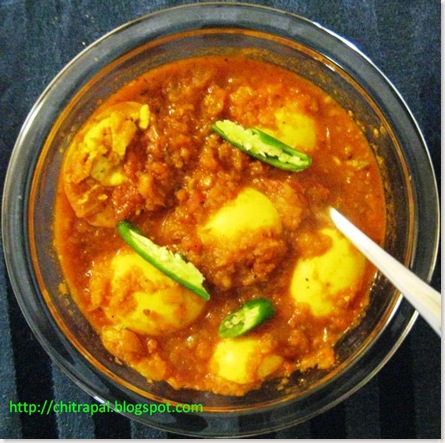 Chitra Pal Egg Curry