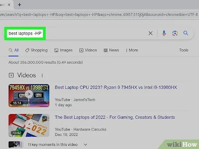 Google Exclude Words from Search