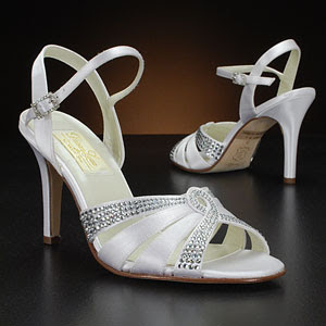 Wedding Shoes Elegant with Crystal Swarovsky.