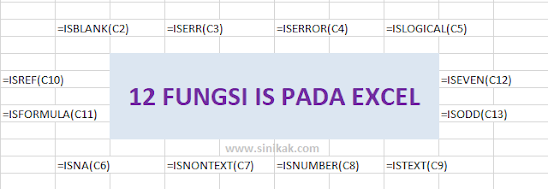 Fungsi IS Pada Excel