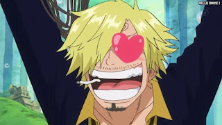 ワンピースアニメ 2年後シャボンディ諸島 522話 サンジ | ONE PIECE Episode 522