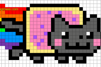 minecraft pixel art cat grid Nyan cat minecraft pixel art, cat,
animals, chibi, desktop wallpaper