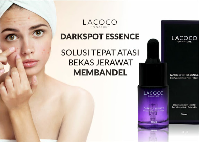 Cara Penggunaan Lacoco DARK SPOT Essence Anti Flek Nasa