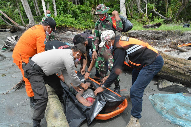 Korem 172 dan BMKG Jayapura Adakan Latihan Penanggulangan Tsunami