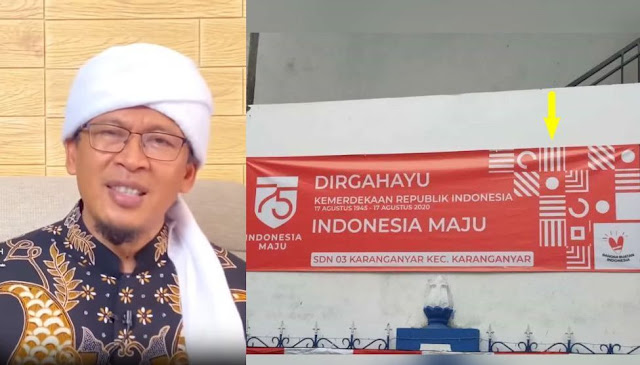 HEBOH Logo HUT RI Mirip Salib, Aa Gym Minta Pemerintah Bijak dan ...