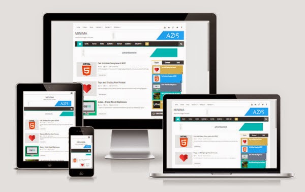 Minima Responsive Blogger Template