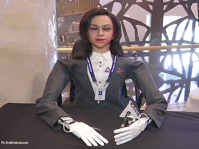 vyommitra,vyom mitra,isro,humanoid,vyom mitra revealed,vyom mitra gaganyaan,isro unveils vyom mitra,isro gaganyaan vyom mitra,vyom mitra as pilot to space,vyommitra robot,