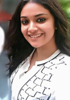 Keerthy Suresh in White Dress