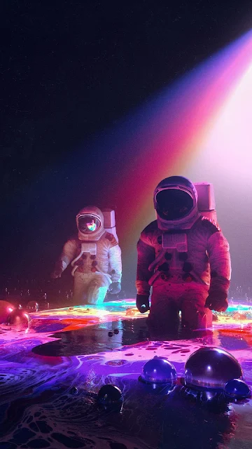 Hd Wallpaper Astronaut In Other Planet