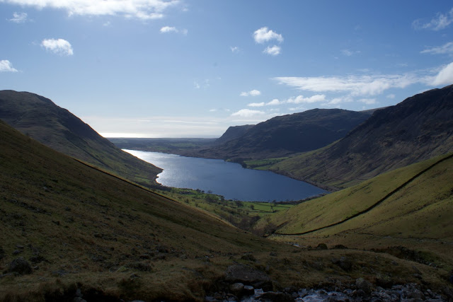 wasdale scafell pike lake district england landscape