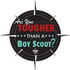 Are You Tougher Than A Boy Scout logo