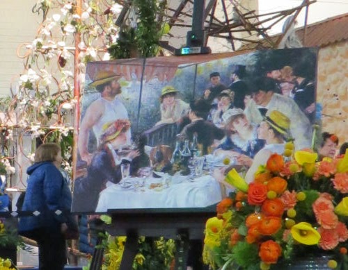 Philadelphia Flower Show 2020- interpreting impressionistic paintings