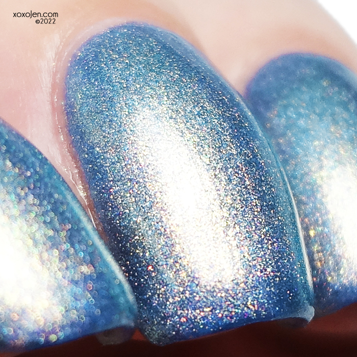 xoxoJen's swatch of Great Lakes Lacquer My Kind of Metal