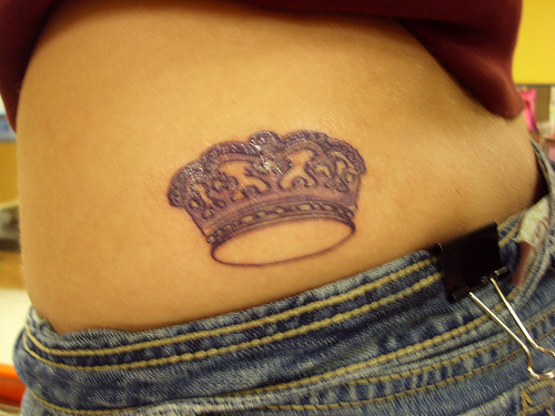 crown tattoos for men