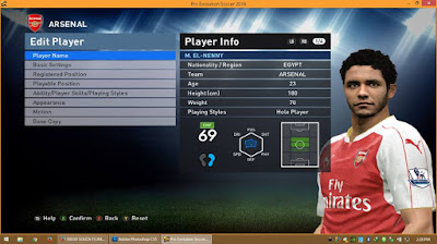 PES 2016 Update Winter Transfer 2016 #16/01/2016 For PTE 3.1 by Boris
