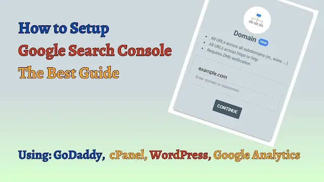 How to setup Google Search Console