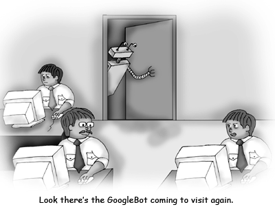 GoogleBot Cartoon