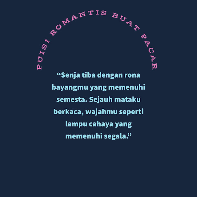 puisi romantis buat pacar