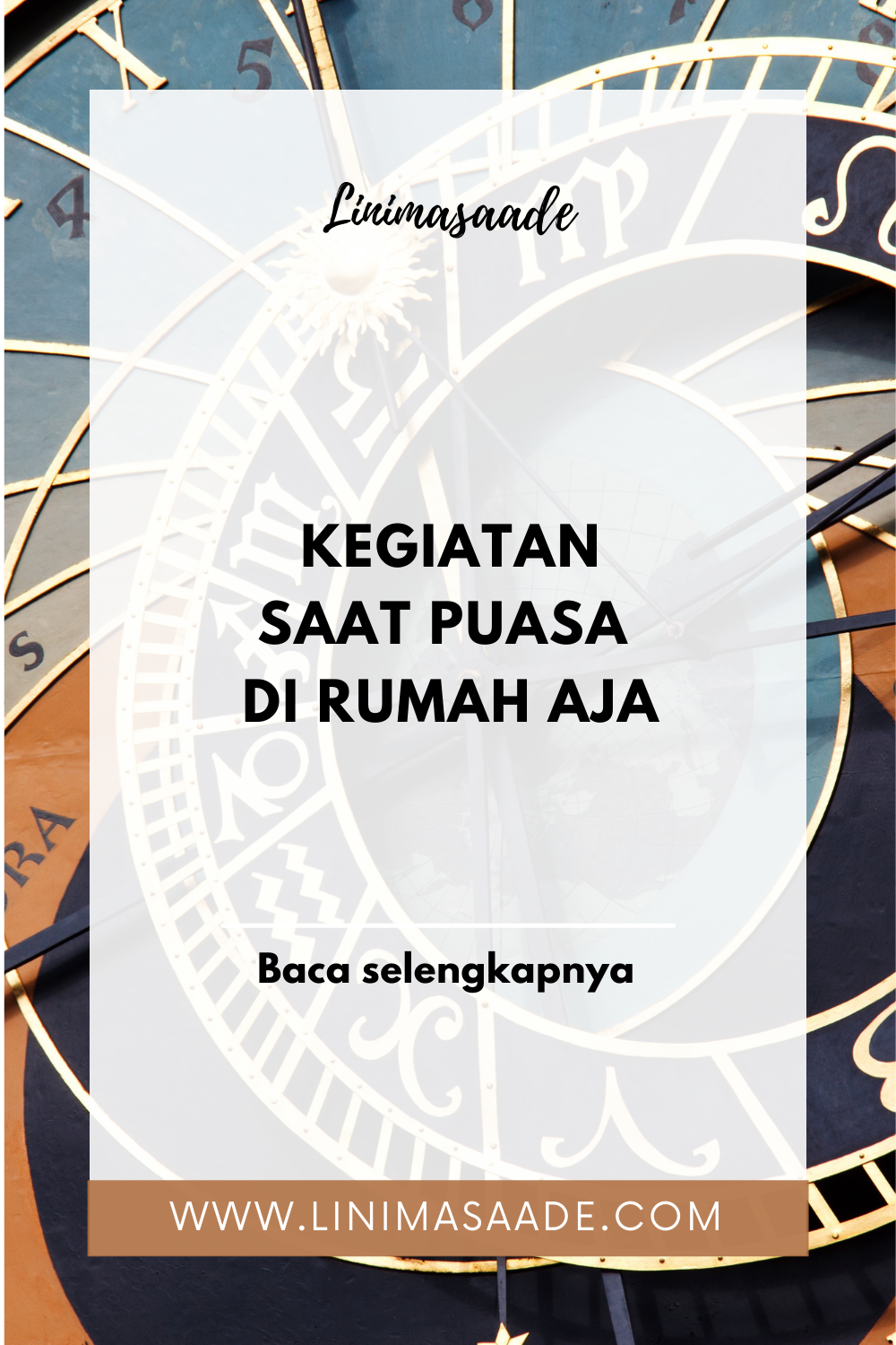 Kegiatan Saat Puasa di Rumah Aja