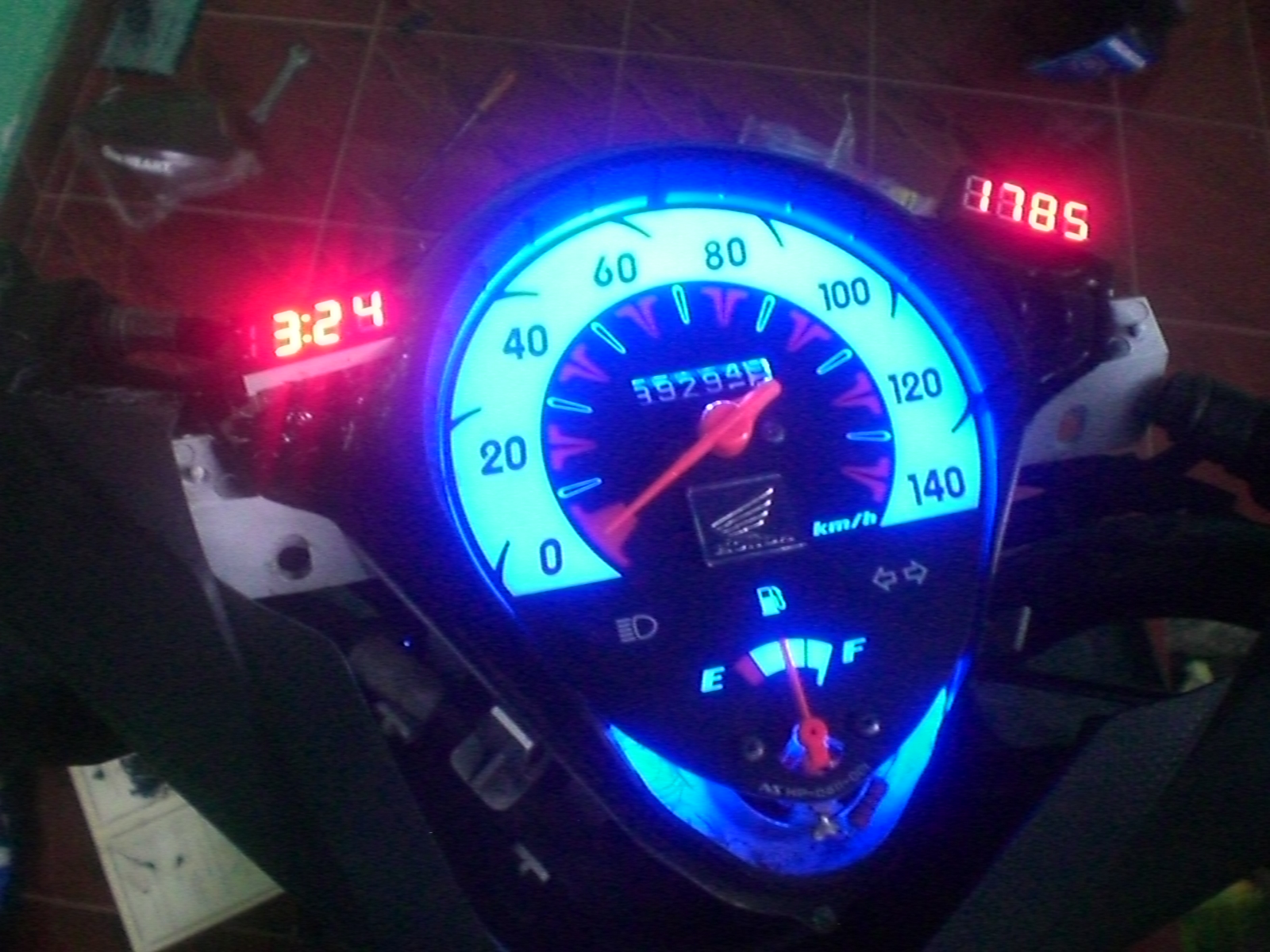 Modifikasi Speedometer Mobilio Modifotto