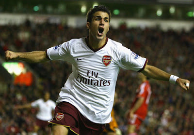 Cesc Fabregas Celebration