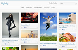 Pinfinity Blogger Template