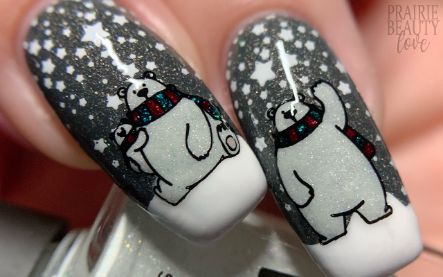 Winter Red Bear Nail Art Sticker Christmas Series Cartoon Santa Claus Elk  Design Adhesive Slider Snowman 2024 Manicure Foil Tips - AliExpress