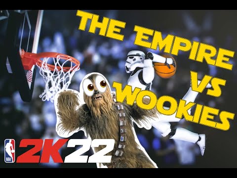 Stormtrooper and Chewbacca Cyberface by JMO | NBA 2K22