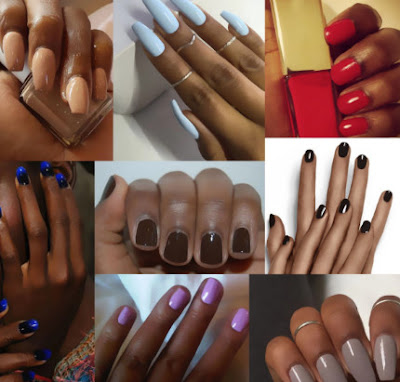 best nail color for dark skin 2017