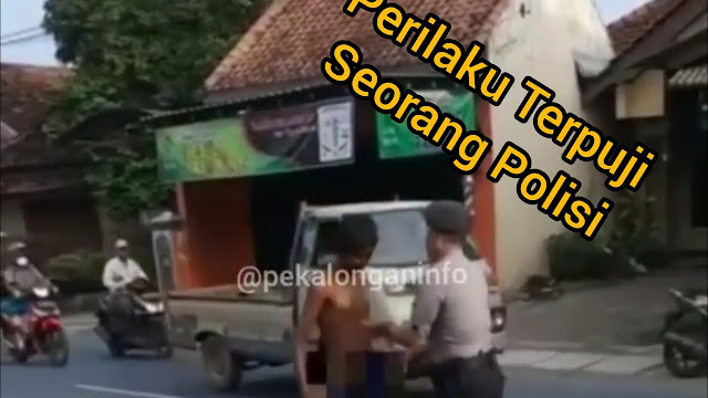 Viral Polisi Pakaikan Celana ke Orang Gila, Ini Ceritanya