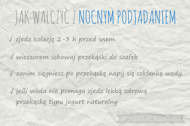 Nocne podjadanie - zmora początkującej mamy