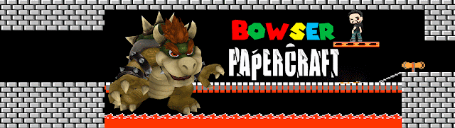 bowser papercraft