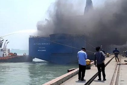 Kapal Ferry City Line Terbakar di Pelabuhan Indah Kiat: Penanganan dan Harapan Keselamatan