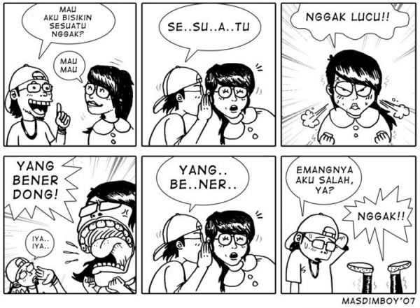 GilaLogika dot Blogspot dot Com: komik Pendek lucu