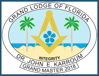 Grand Lodge of Florida. M.W. John E. Karroum. Grand Master