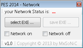 PES 2014 - Disable Network 1.0