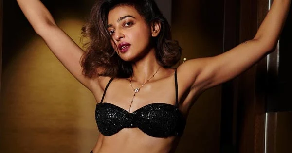 radhika apte tiny black top hot photoshoot