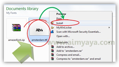 Cara install font amsterdam graffiti di windows 8/7/Vista Gambar: Cara install font amsterdam graffiti di windows 8/7/Vista