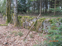 Anciens alignements de pierres dans les Vosges