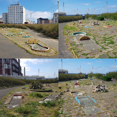 Princess Parade Crazy Golf in Blackpool, May 2019