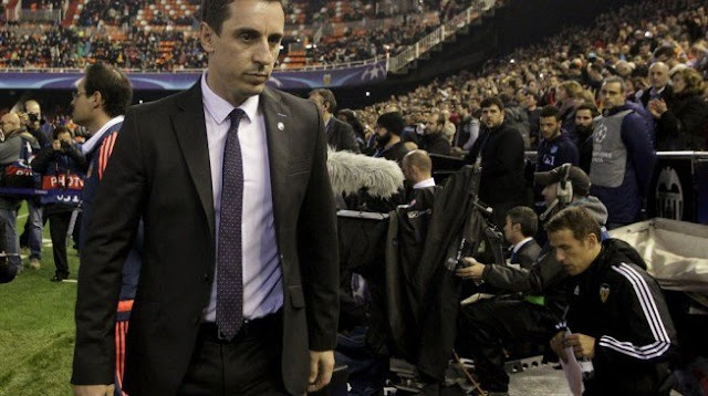 Valencia sack Gary Neville