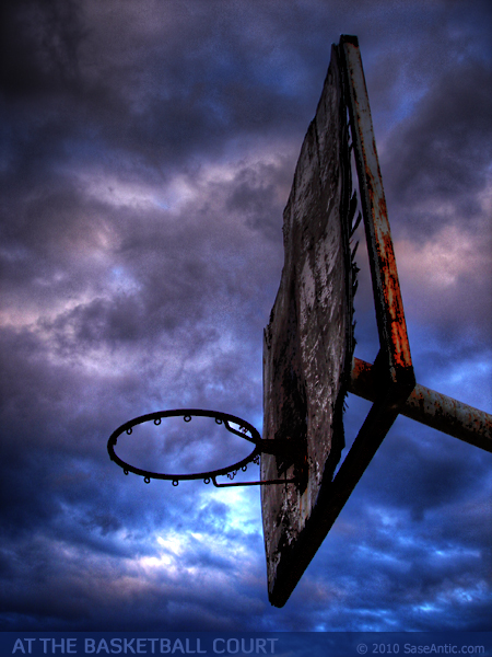 At the Basketball Court: Basketball Backboard (Vratnica)