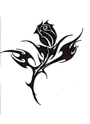 rose tattoo bad boy for love. free rose tattoo designs