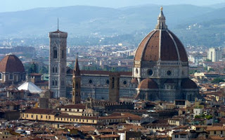 Vistas de Florencia desde la Iglesia de San Miniato.