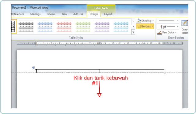 Cara Membuat Kwitansi Di MS Word